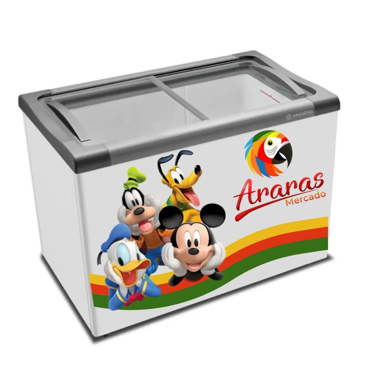 Freezer Horizontal Personalizado Araras Mercado