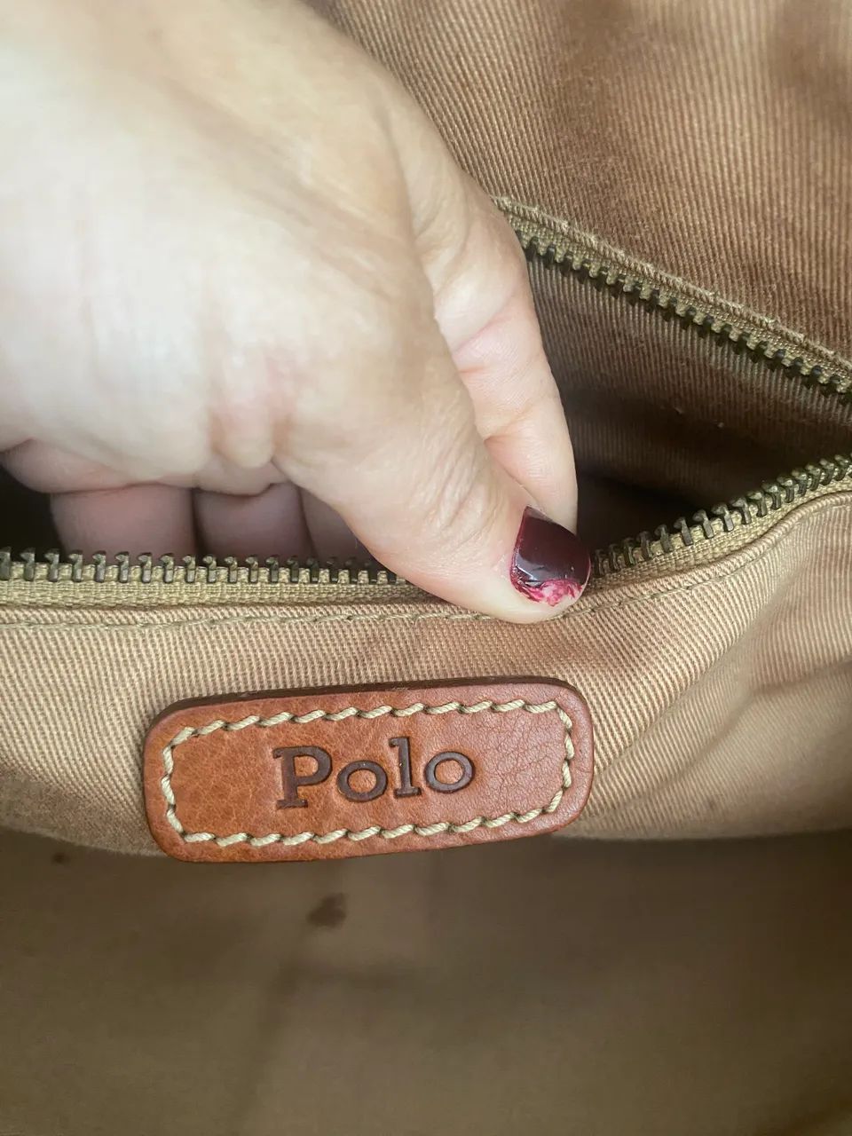 Bolsa de couro Polo - Foto 3