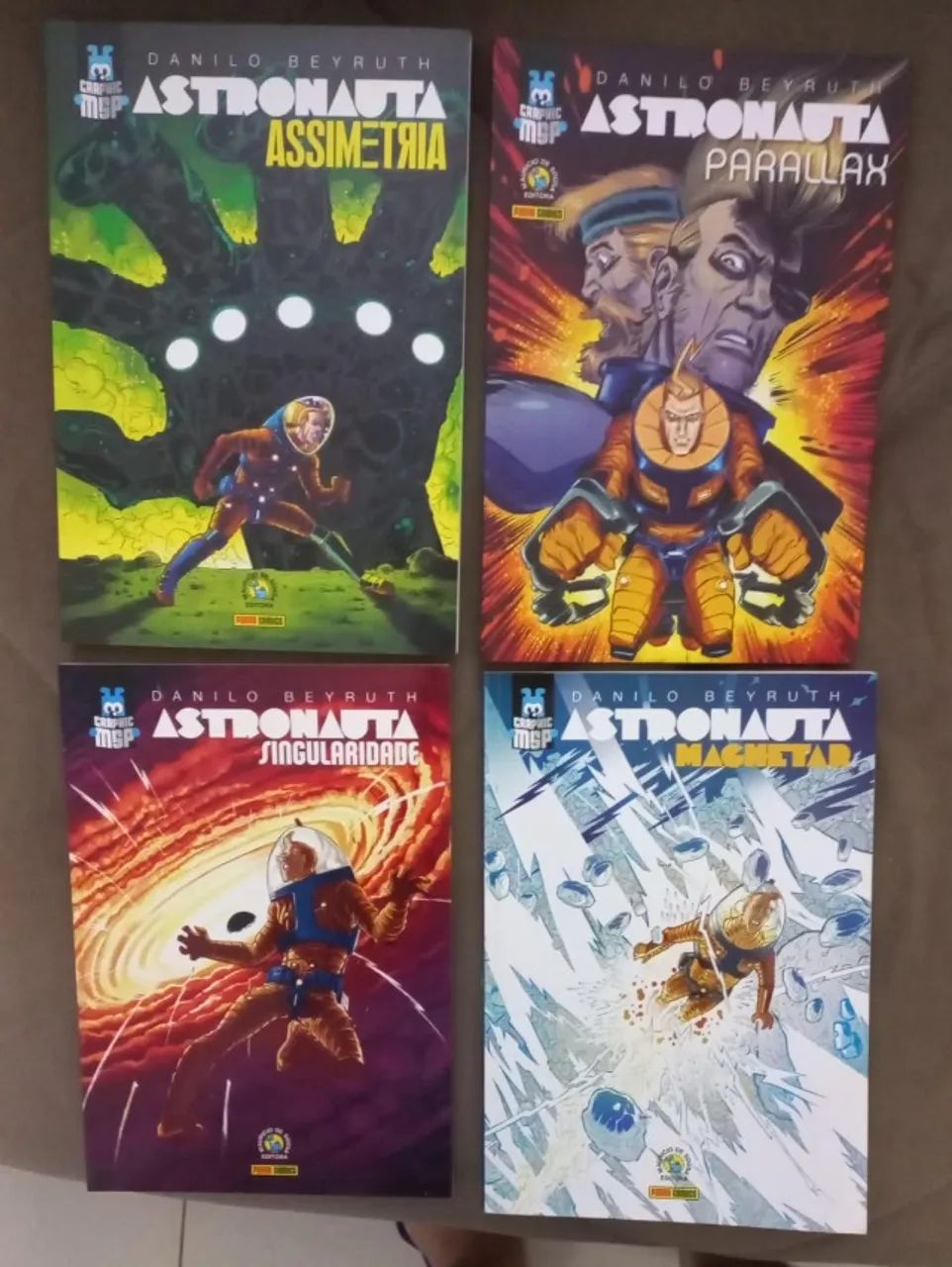Hq Graphic Msp /Panini - Astronauta assimetria parallax singularidade magnetar (Novos de b