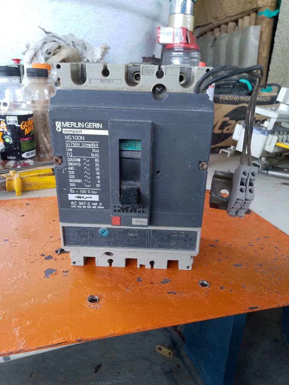 Disjuntor tripolar 100A - Foto 2