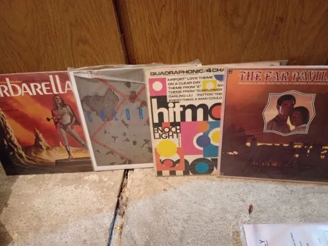 Lote com 10 lps trilha sonora diversas (duplos, importados, capa plotada, etc) - Foto 3