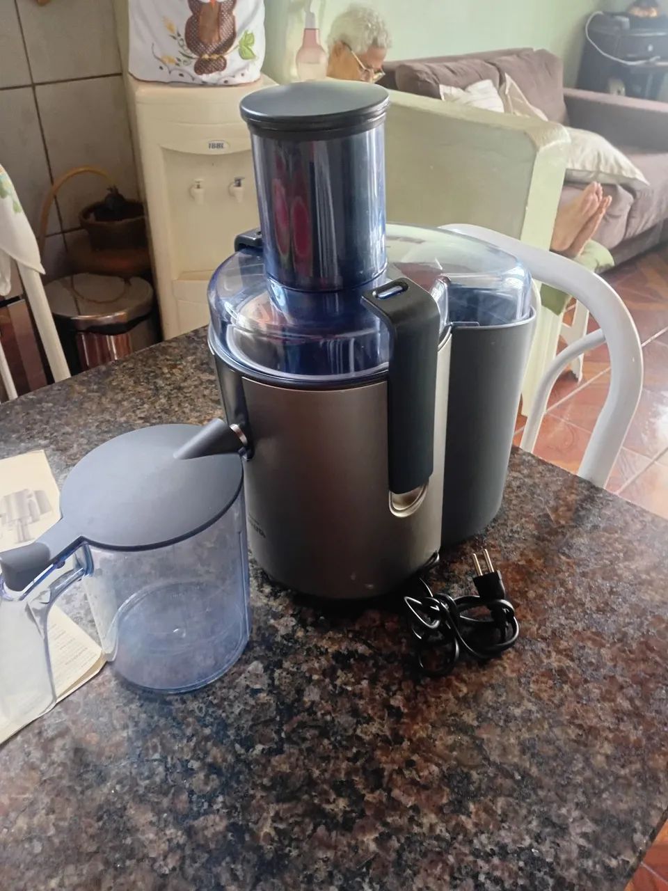 Centrifugador de frutas e legumes Philips Walita - Foto 4
