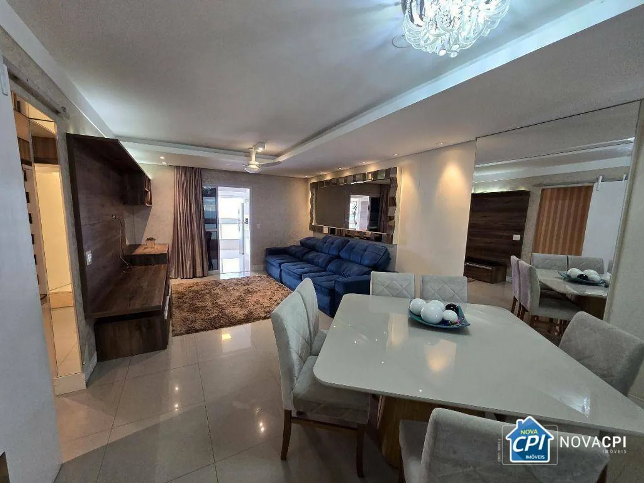 Apartamento com 4 Quartos para alugar na Aviação em Praia Grande/SP