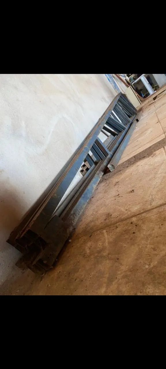Estrutura Metálica para Construção + telhas de pvc