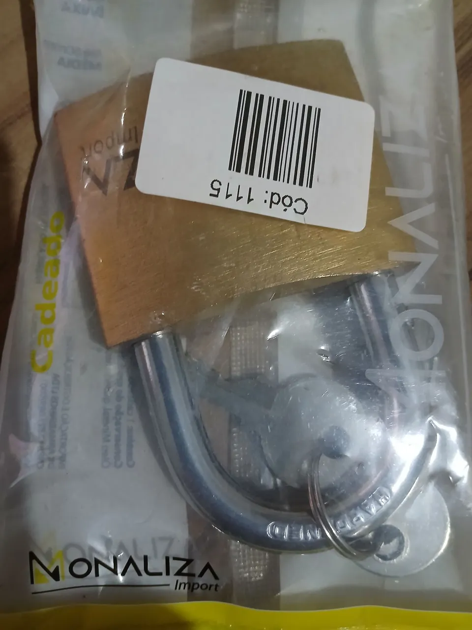 Cadeado Monaliza Import - Segurança Residencial