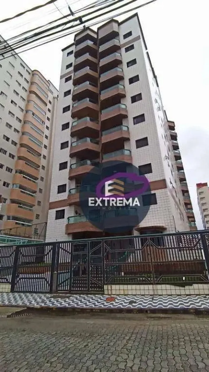 Apartamento de 2 dormitórios sendo 1 suíte a venda em Praia Grande, mobiliado
