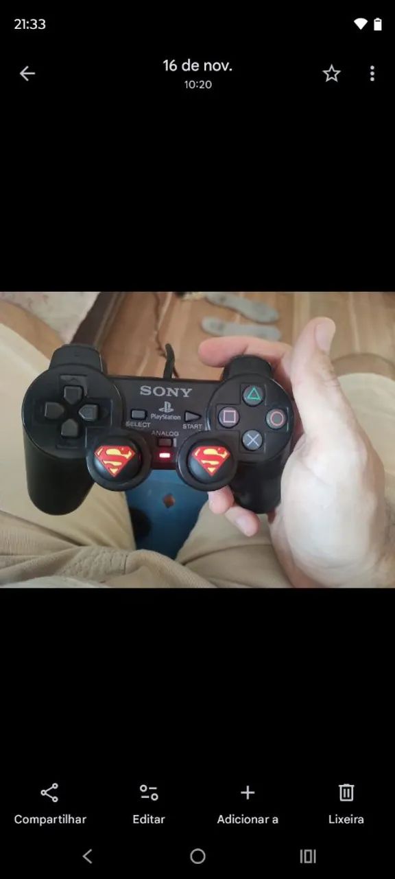 Controlhe de PS2 Sony
