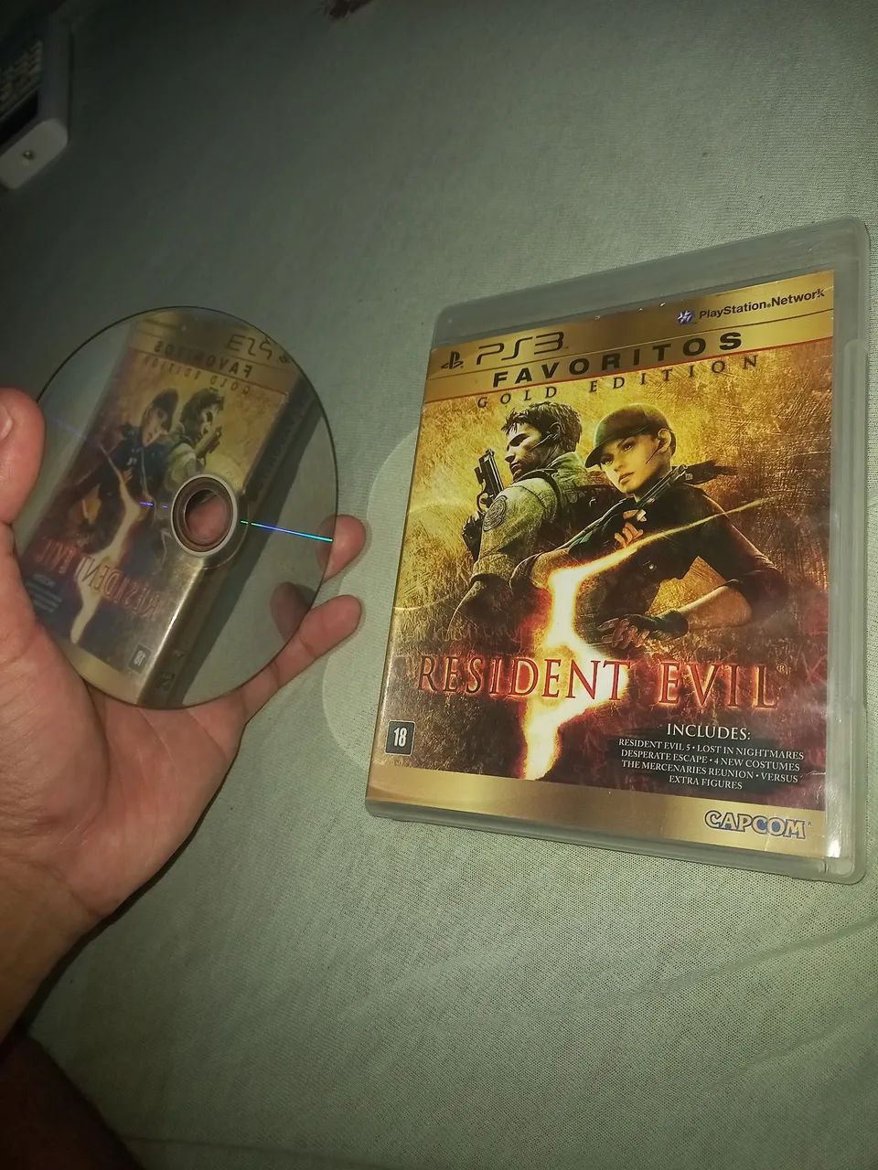 5 Jogos PS3 - Uncharted 3, God of War, Resident Evil, Beyond, Lost Planet 3 - Foto 3