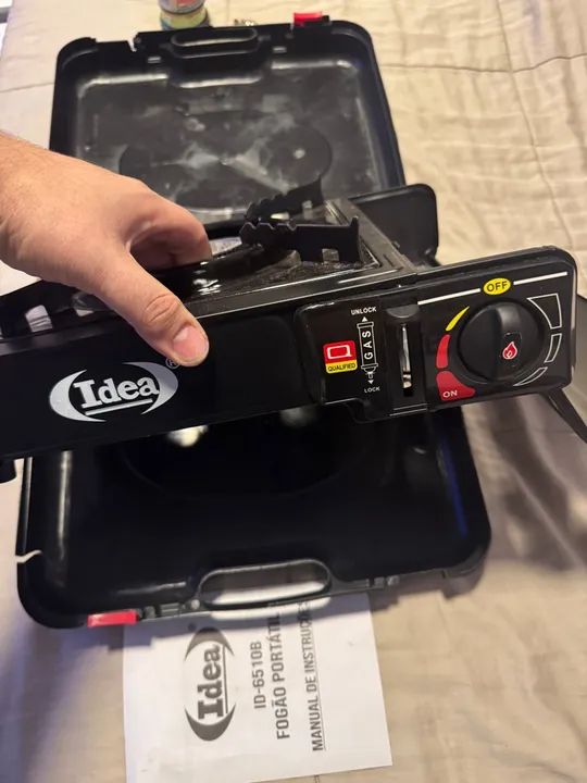 Fogão Fogareiro Portátil a Gás Ideal para Camping - Foto 2