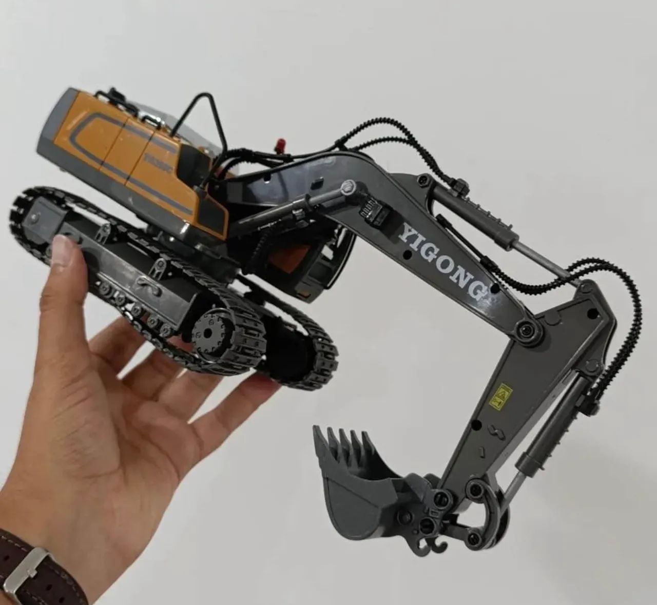 Retro escavadeira controle remoto - Foto 6