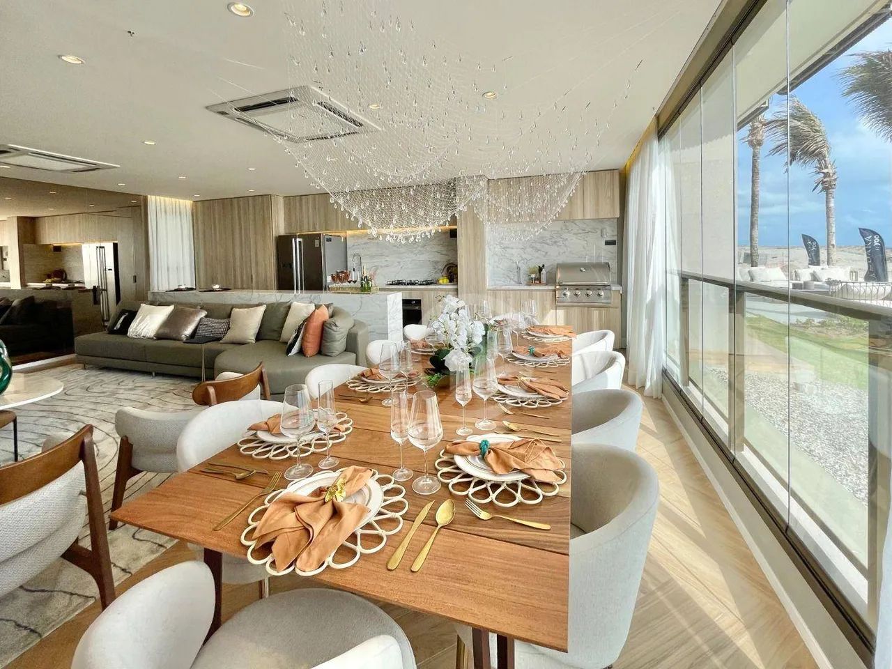 Apartamento com 3 dormitórios à venda, 137 m² por R$ 2.280.000,00 - Porto das Dunas - Aqui - Foto 9