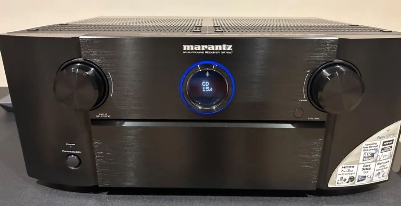 Receiver Marantz SR7007 - Som de Alta Fidelidade para Ouvidos Exigentes! - Foto 2