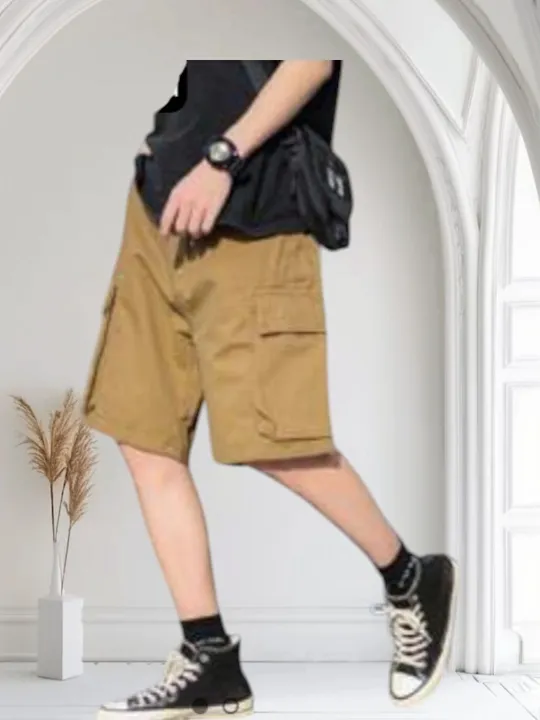 Shorts Cargo Masculino marrom tam. 42 48