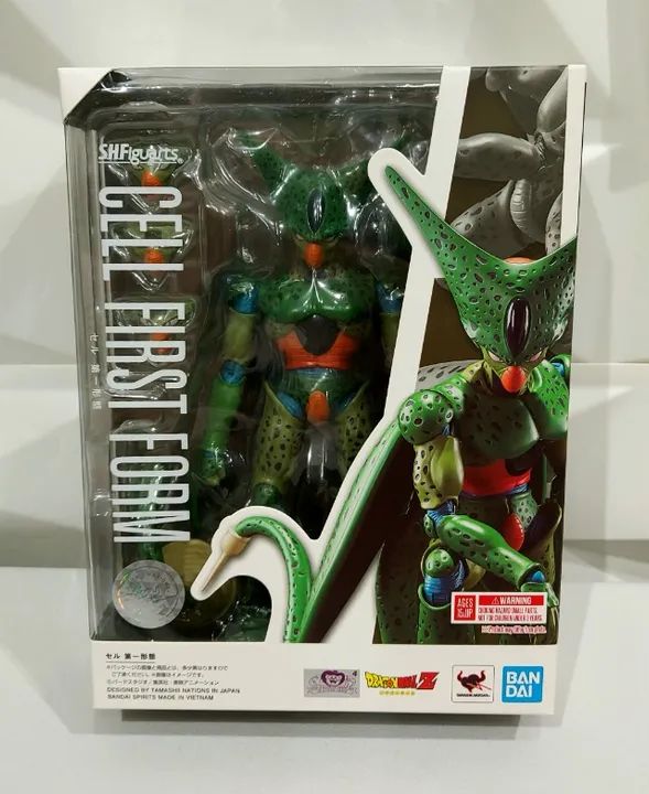 Bandai Sh Figuarts Dragon Ball Z - Cell First Fom - Original