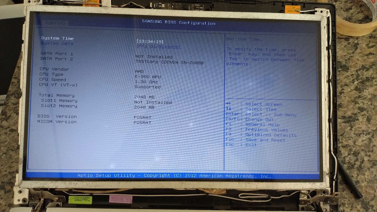 Tela lcd notebook Rv 411, 415, 419 ou 420