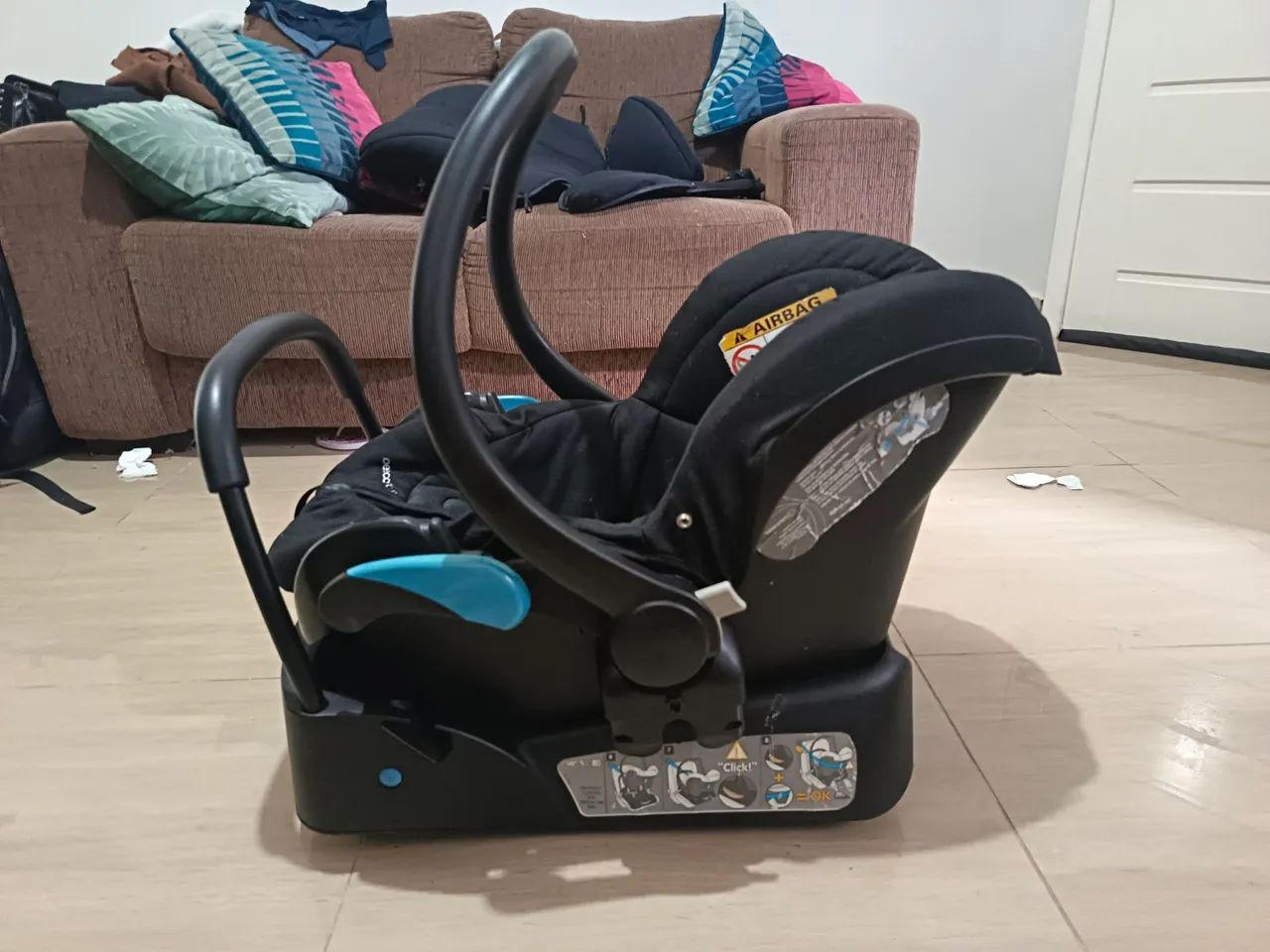 Bebê Conforto Completo com Base - Pronto para Uso