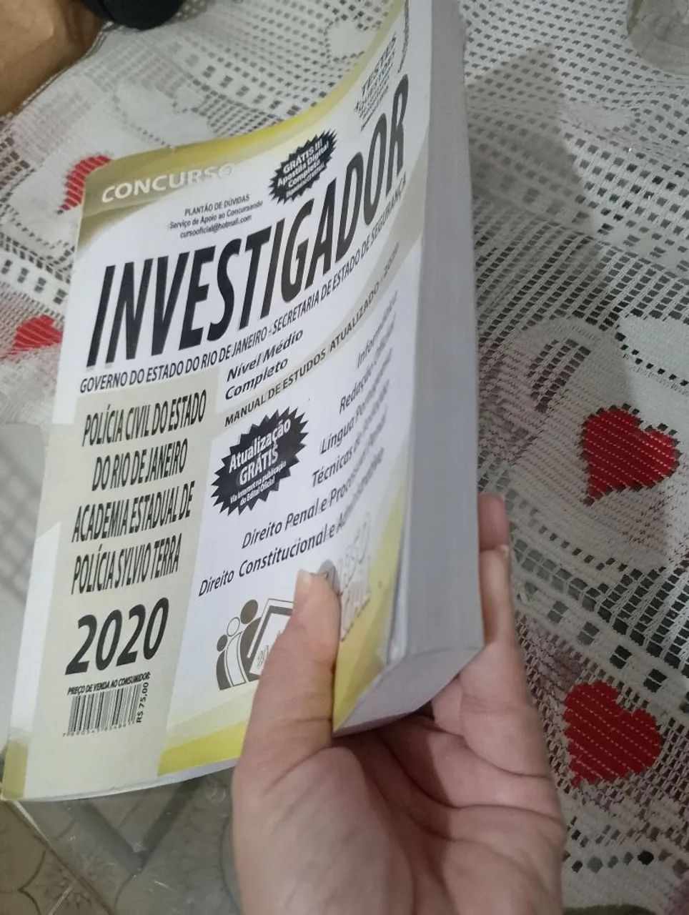 Manual de Estudos para Investigador da Polícia Civil do Rio de Janeiro 2020 - Foto 3