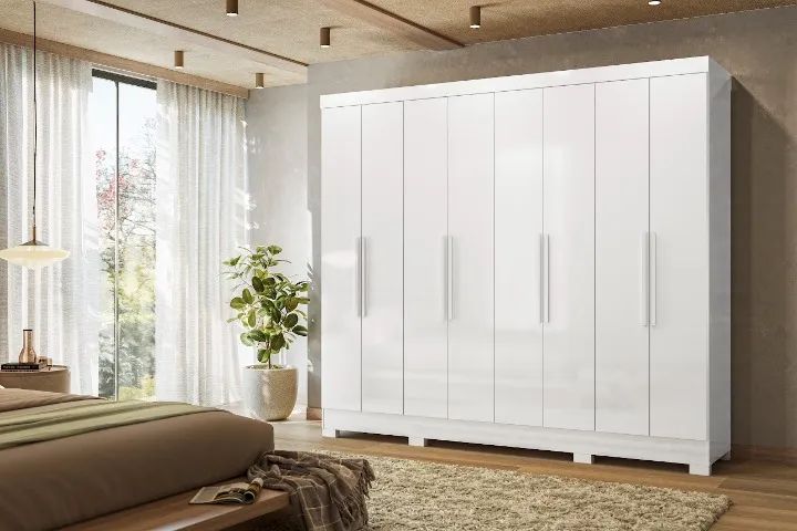 Guarda Roupa Diplomata Moval Branco - Entrega Rápida!  