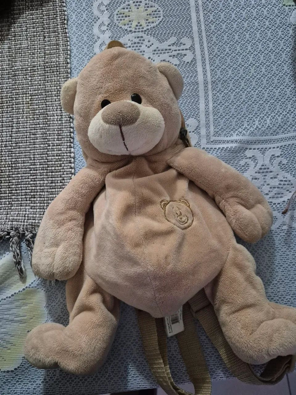 Mochila de Pelúcia Ursinho