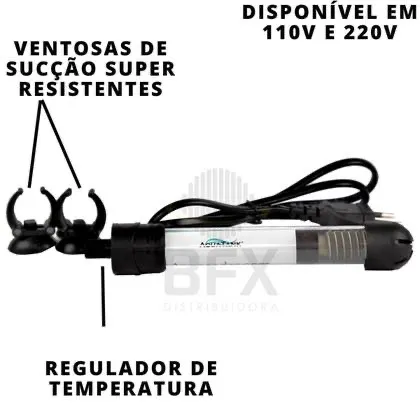 Termostato Aquecedor para Aquário até 40 litros