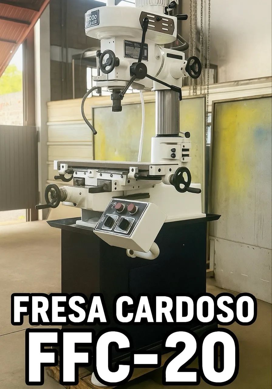 FURADEIRA FRESADORA FFC-20 - Tratores e máquinas agrícolas - Boa