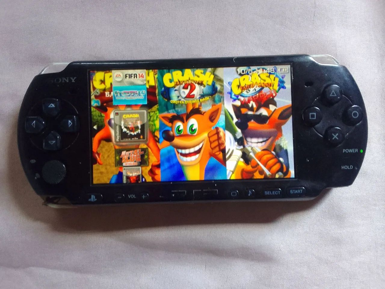 PSP Slim desbloqueado e com vários jogos