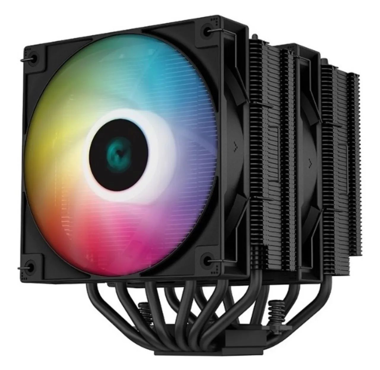 Air Cooler Deepcool Ag620 Bk Preto Dual Tower Argb