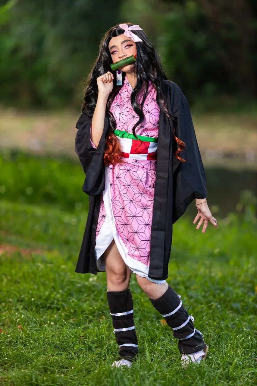 Cosplay Demon Slayer - Nezuko Kamado - Foto 2