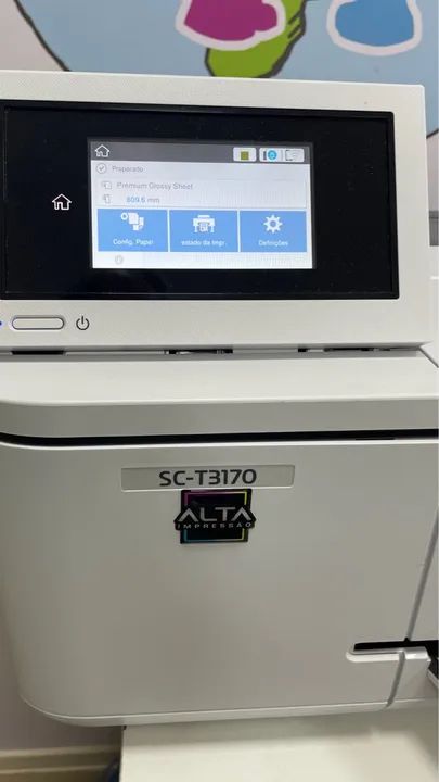 Impressora Epson SC-T3170 com bulk - Foto 4