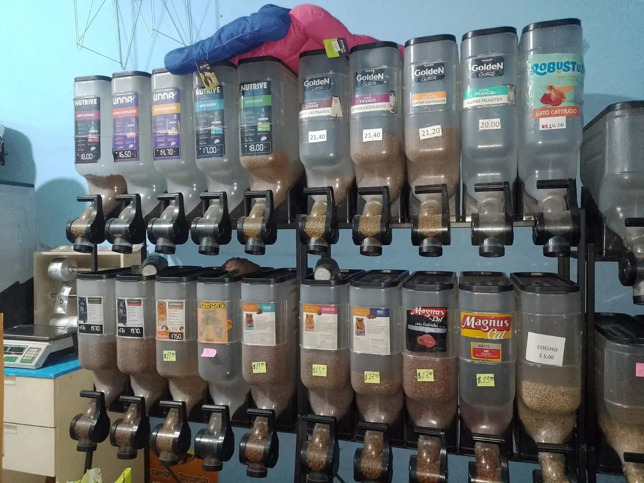 Dispenser de Ração e Sementes para caes gato e passaros Pássaros - Foto 3