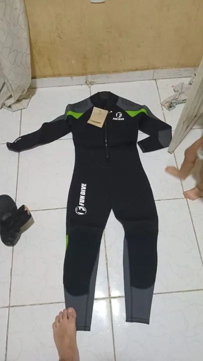Macacão de mergulho Fun Dive - Tamanho M - Foto 4