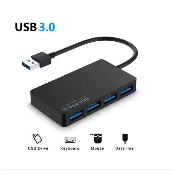 Hub USB 3.0 com 4 Portas para PC e Notebook - Foto 2