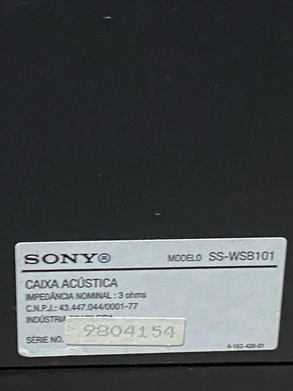 Sub Sony SS-WSB101 - Foto 2
