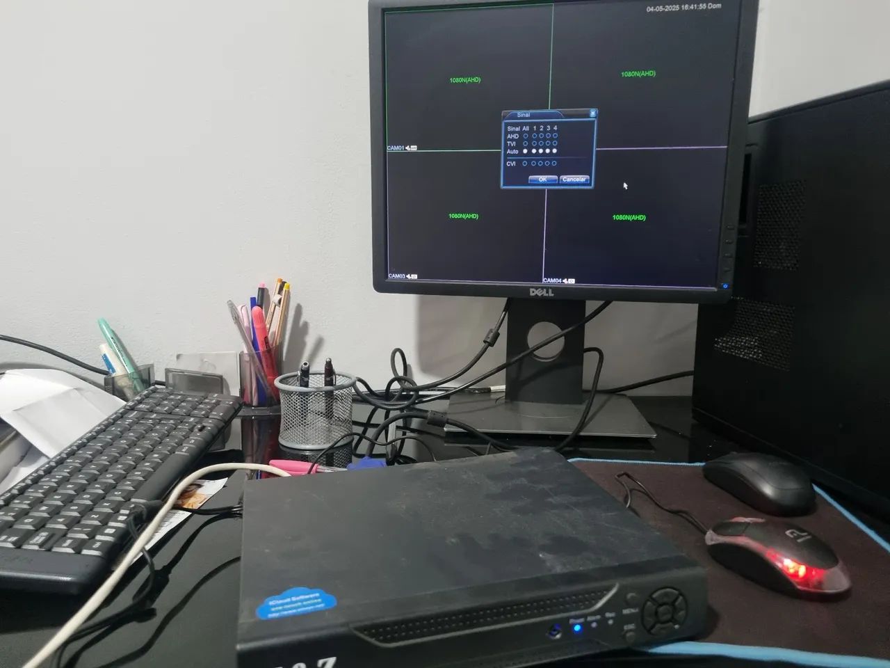 DVR 4 Canais 1080 - multiHD 