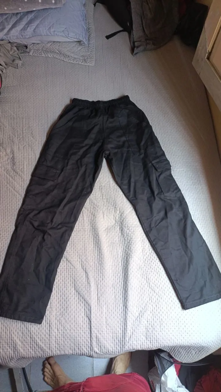 Calça Cargo Preta