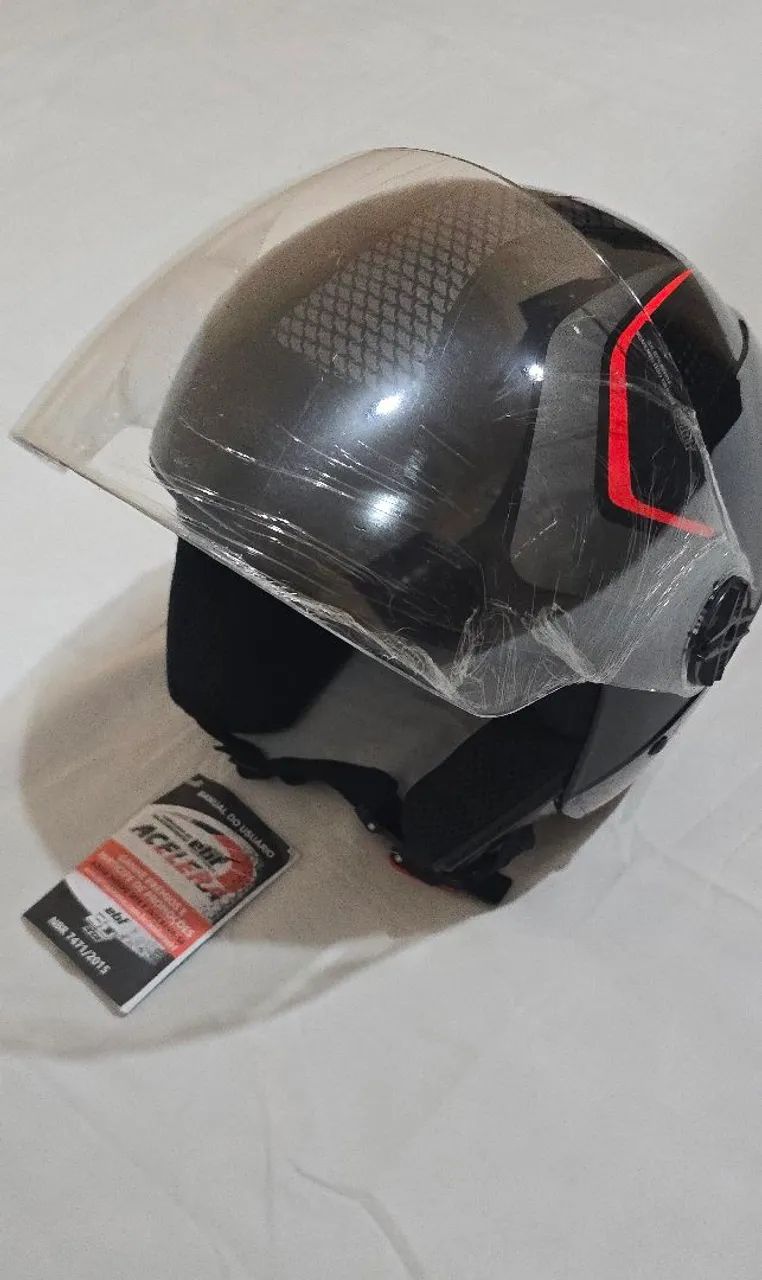 Capacete EBF Spark Jet novo - Foto 2