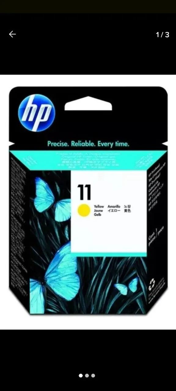  Cabeça de impressao HP 11 Magenta e Yellow - Foto 2