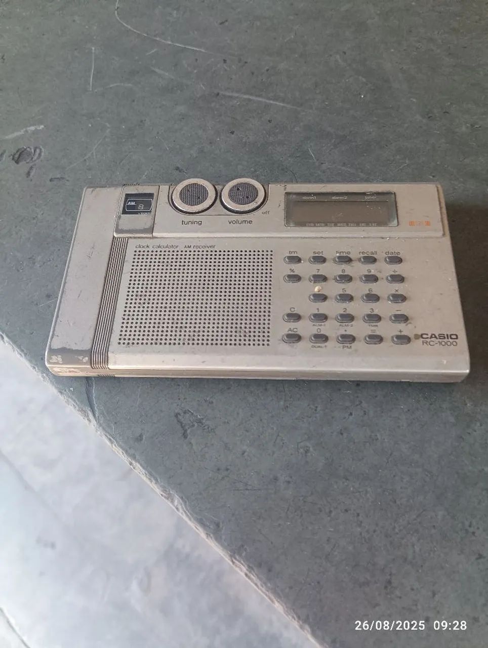 Calculadora  e rádio antigo - Foto 5