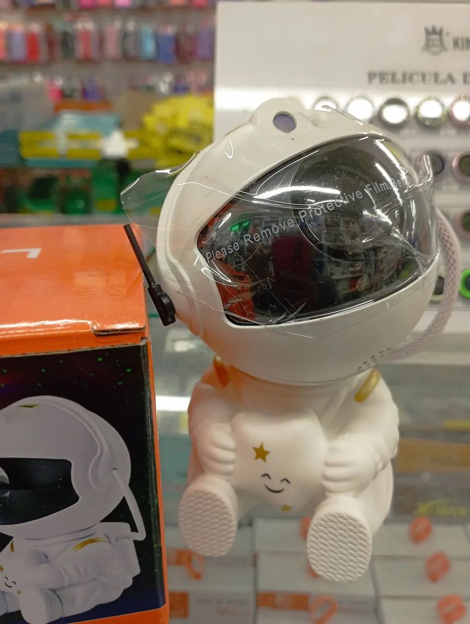Mini Projetor Astronauta - Criar Atmosfera de Festa - Foto 3