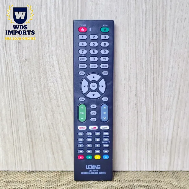 Controle Remoto Universal De Tv Led e Lcd - Lelong
