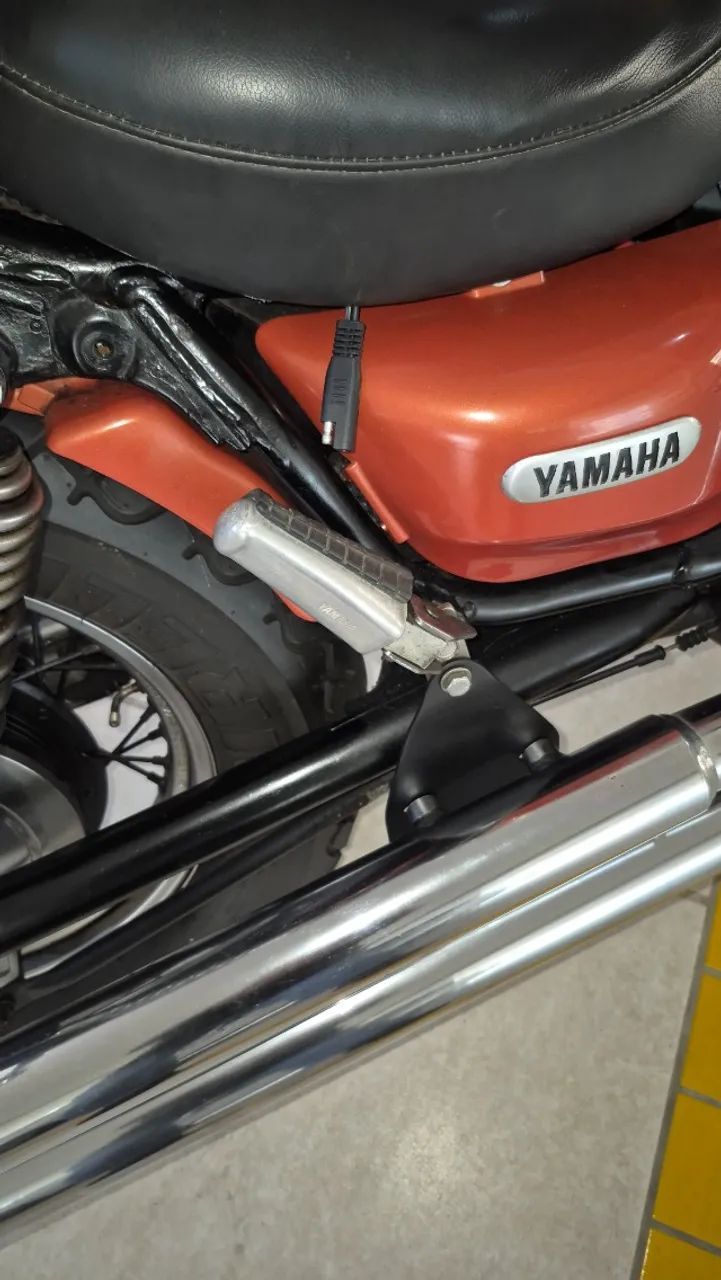 Yamaha Virago 535 com acessórios. - Foto 7
