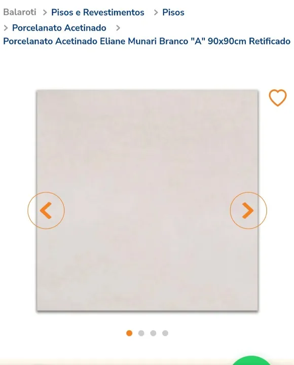 PORCELANATO MUNARI BRANCO ELIANE