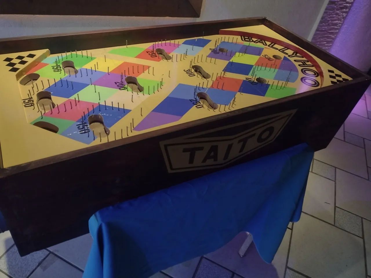 Jogo de Pinball Ballyhoo Antigo - Colecionador - Foto 3