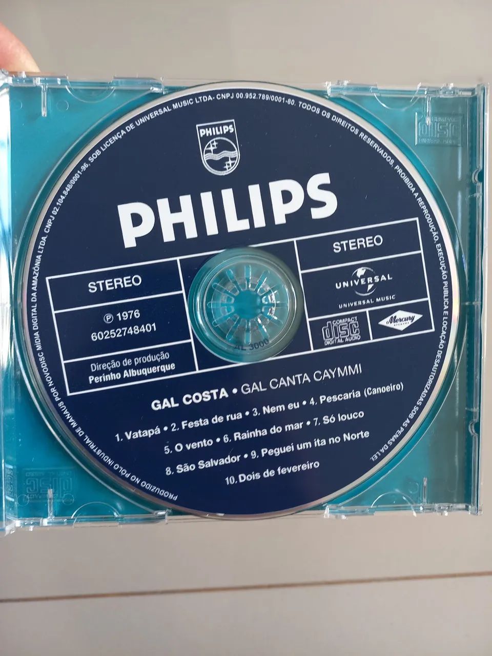 CD Gal Costa - Caymmi - Foto 2