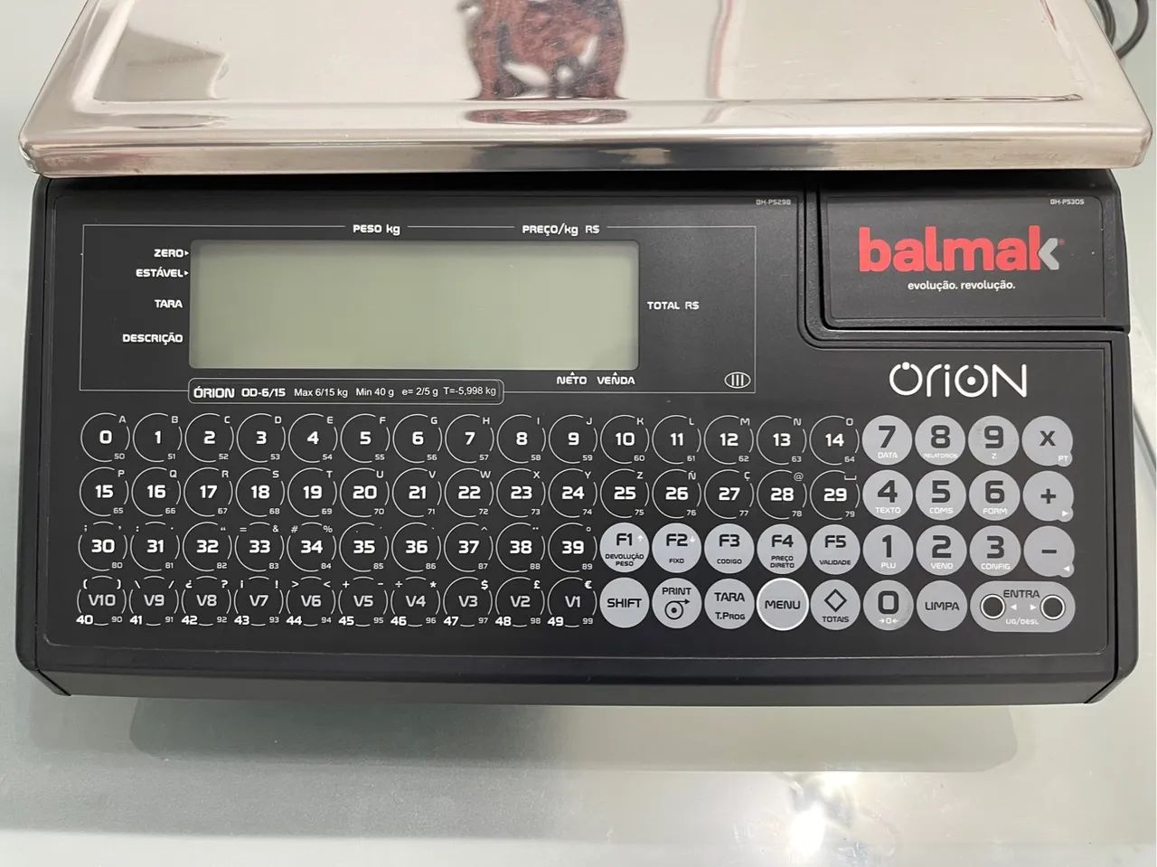 Balança Comercial Digital Balmak Orion OD-6/15 - Foto 5