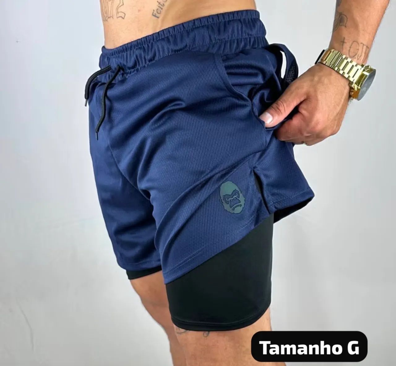 Short Kong Dry fit Tamanho G