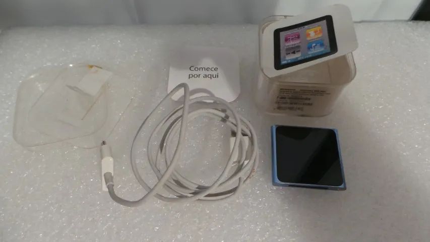 IPOD NANO 8 GB BLUE FUNCIONANDO RARIDADE!! - Foto 2