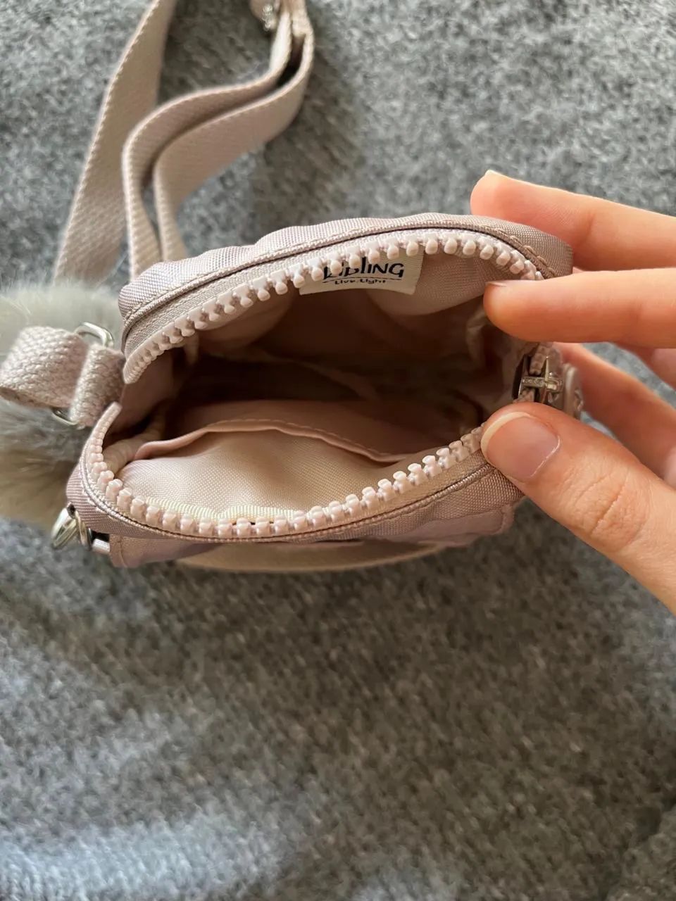 Bolsa Kipling original cor Rose Gold - Foto 3