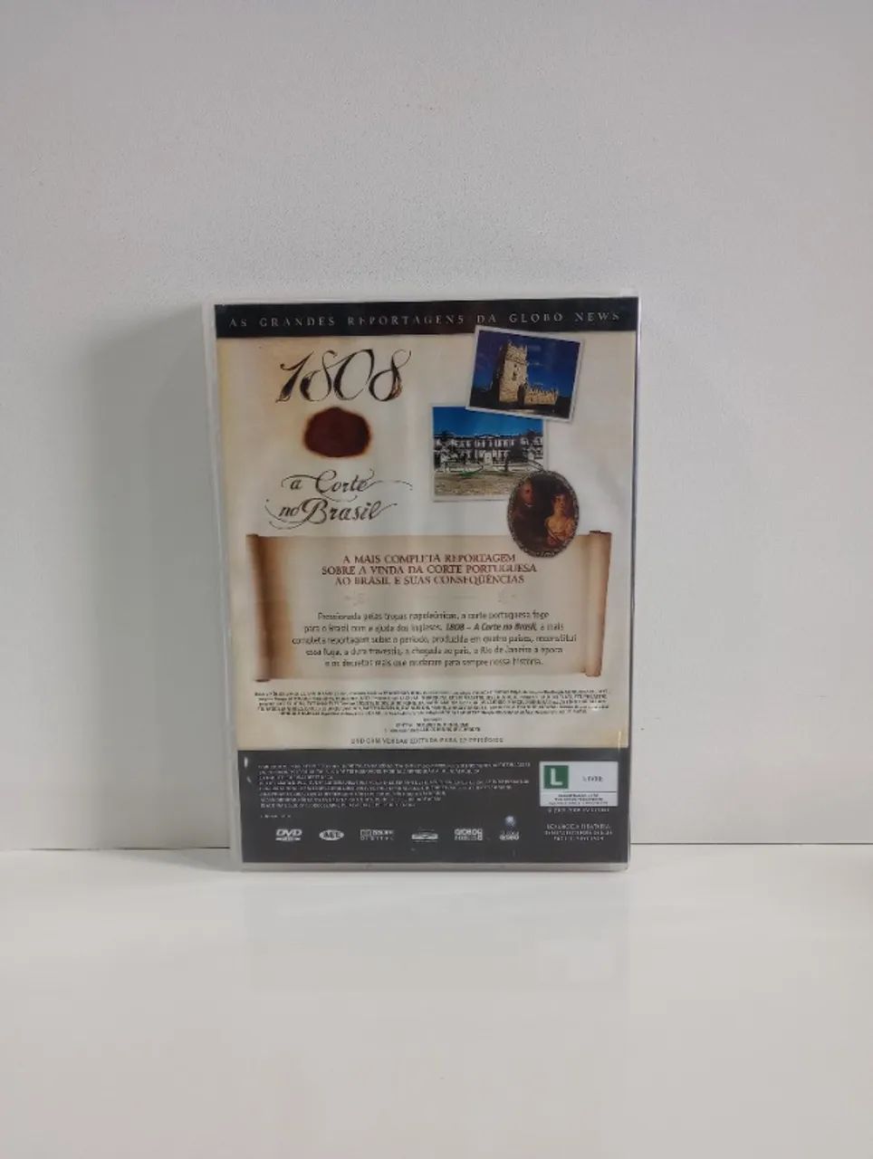 DVD 1808 - A Corte no Brasil - Foto 3