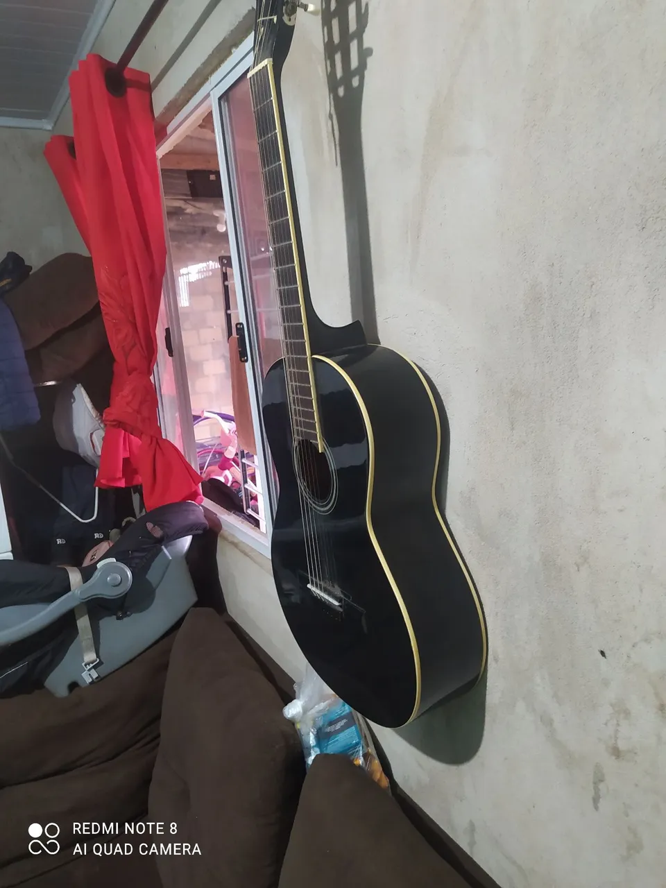 Violão Acústico Preto